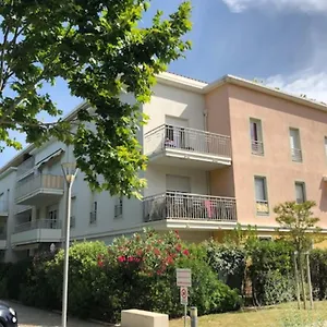 Cosy Studio Balcon Tennis Swiminng Pool Appartement
